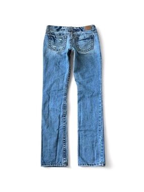 Y2K Aeropostale Low‑Rise Bayla Skinny Jeans – Acid Wash (Size 5/6)